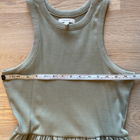 $9 CLEARANCE - NWOT Maurices Midi Tiered Sleeveless Dress - Picture 9 of 9